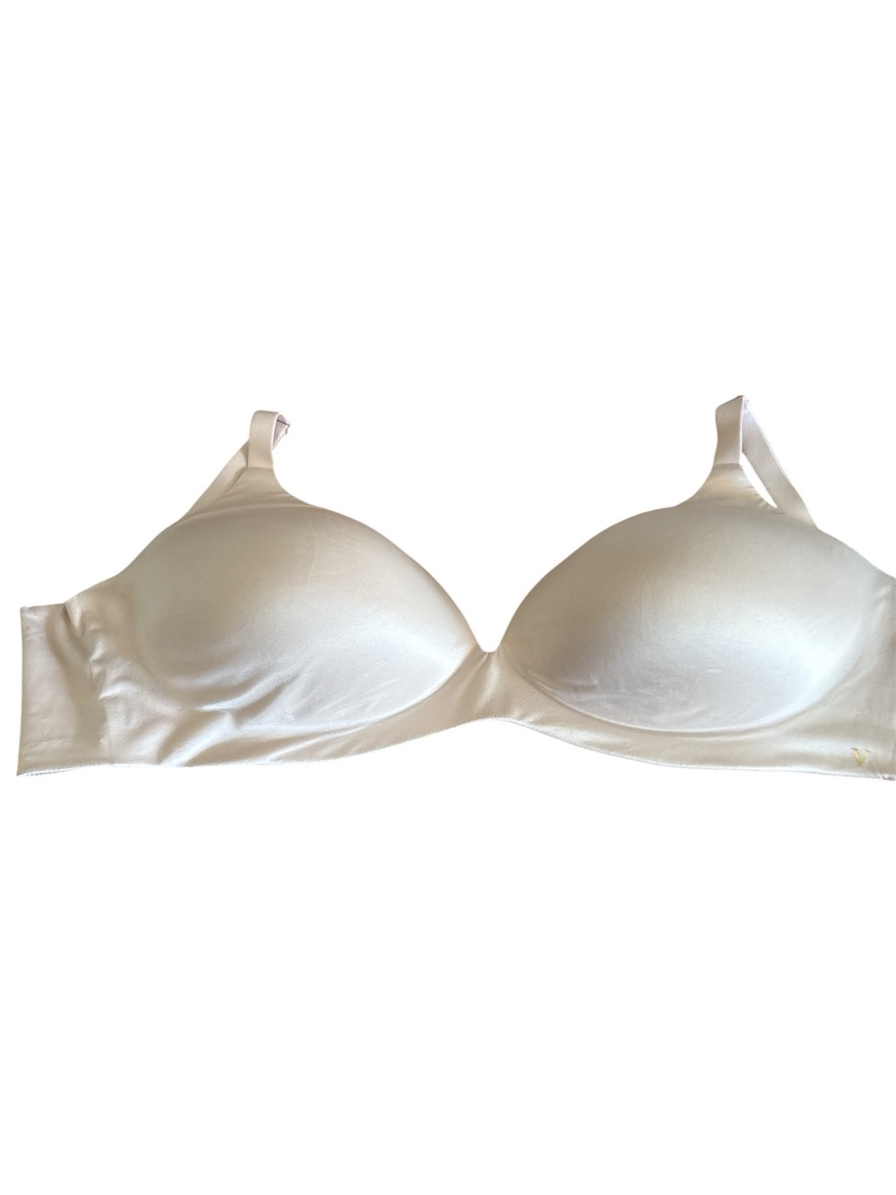 Victoria Secret Bra 38DD Nude Beige T Shirt Full Coverage